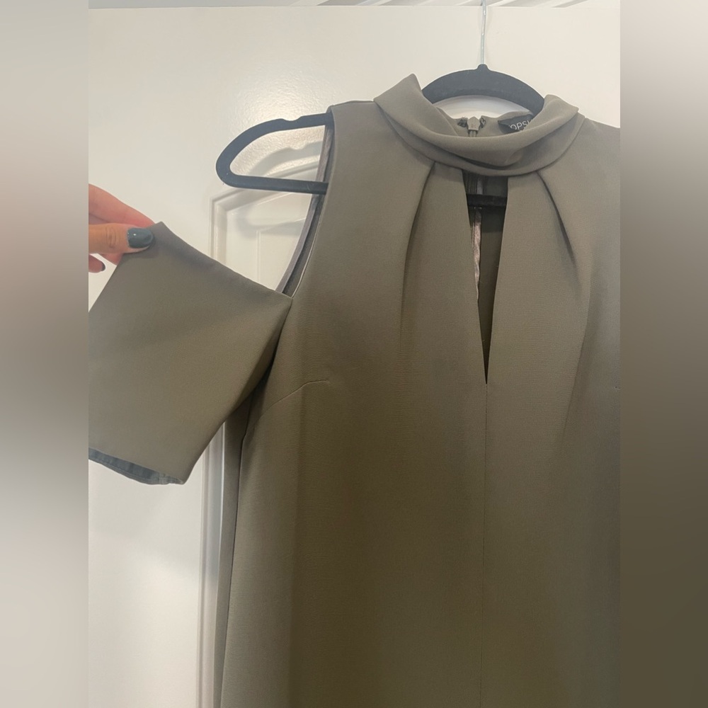 Topshop Halter Neck Dress - Picture 2 of 5